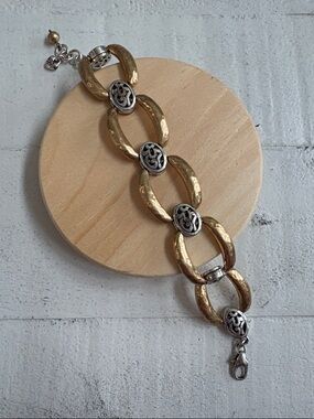 Brighton Gold and Silver Link Bracelet